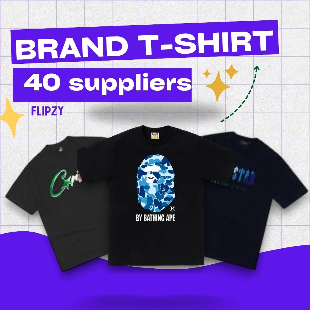T-shirt 40 suppliers