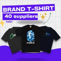 T-shirt 40 suppliers